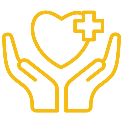 Relief from pain icon