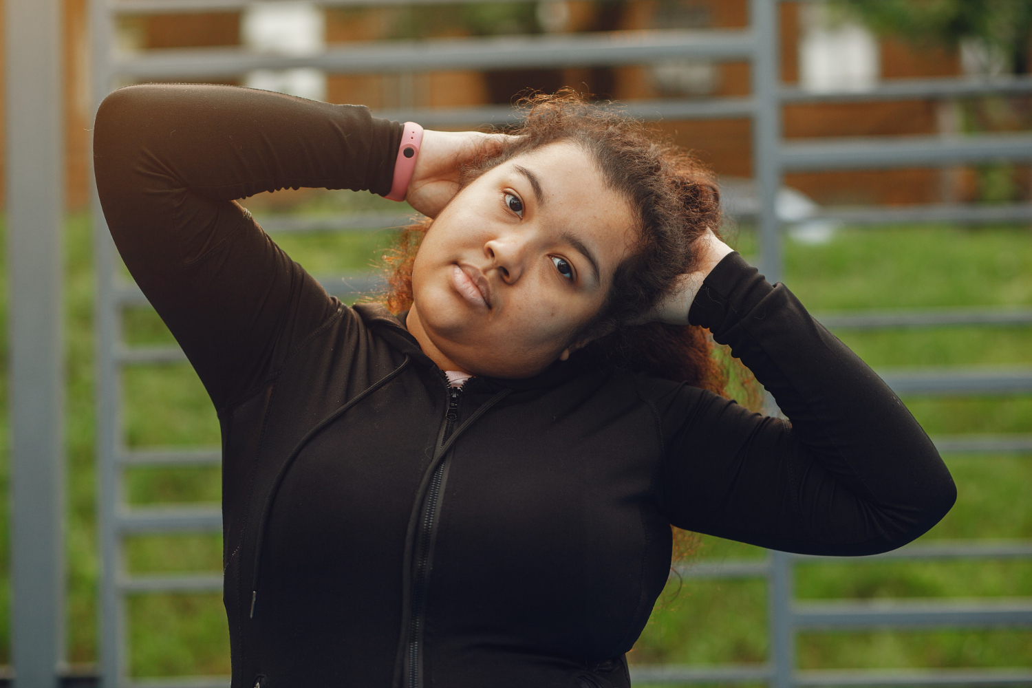 women doing stretching